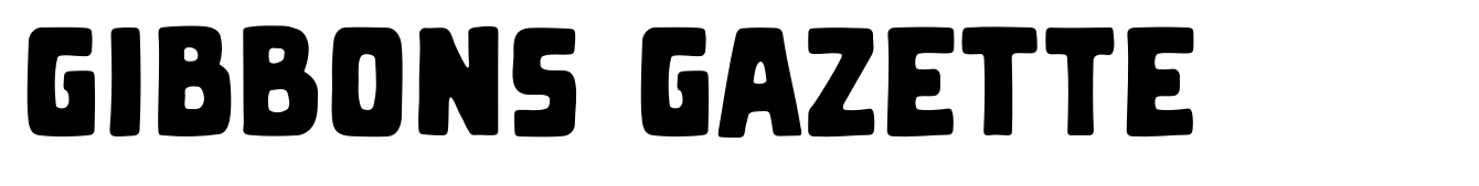 Gibbons Gazette